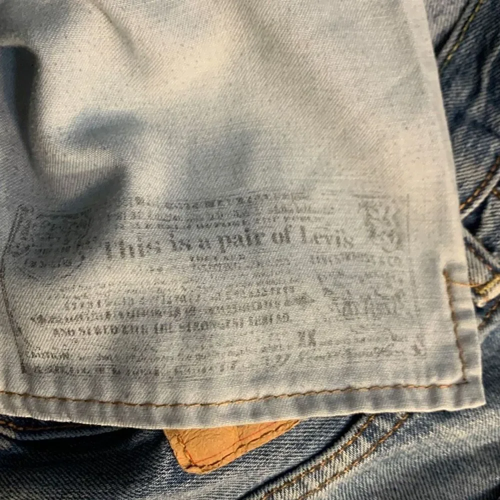 Levi’s 501 Y2K Blue Jeans Waist 34 / Inseam 31